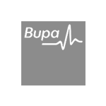 bupa grey logo